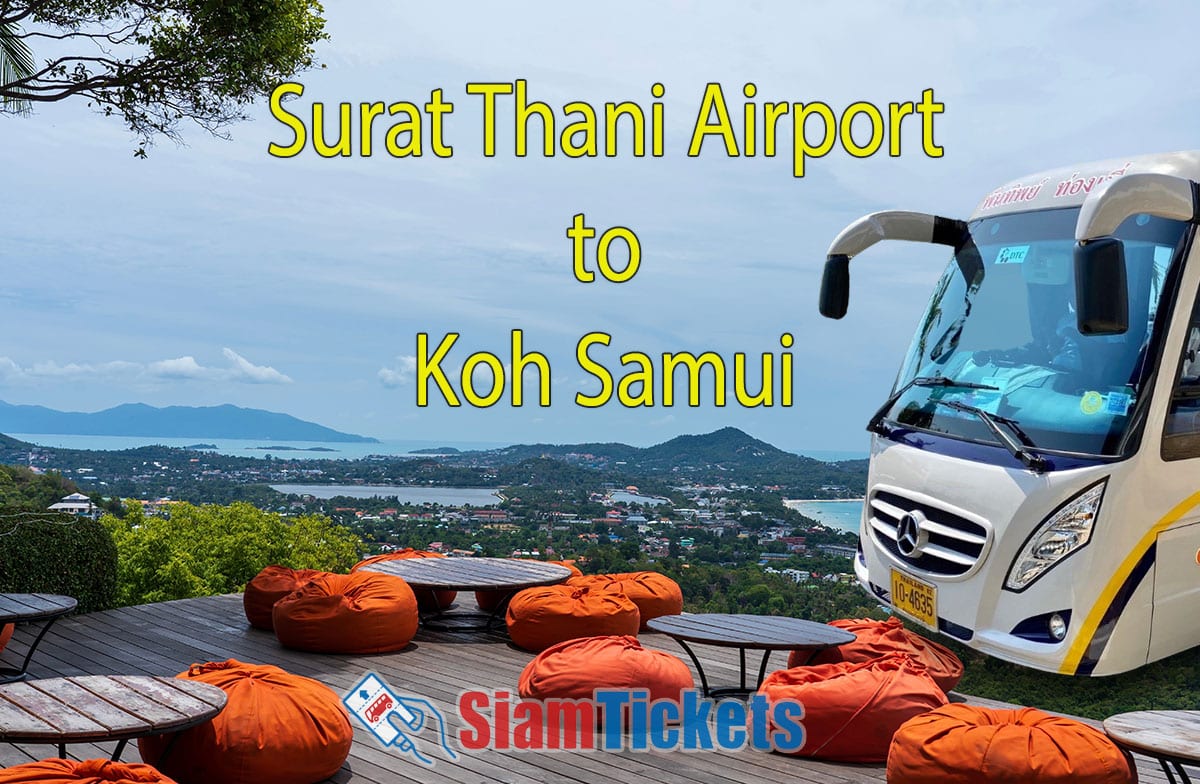 Surat Thani Airport to Koh Samui Online Booking and Schedules