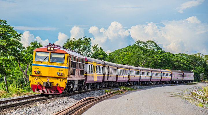 Train from Udon Thani to Bangkok